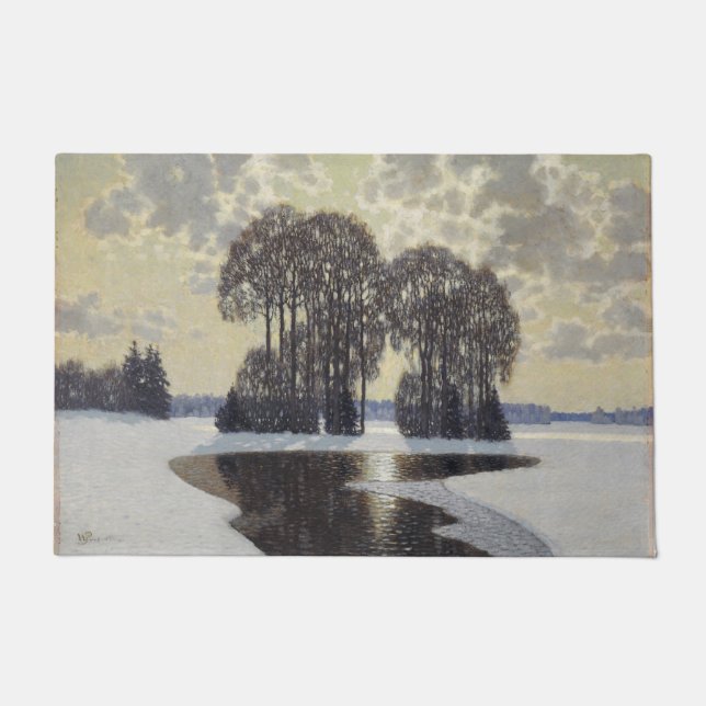 Felpudo Invierno (de Vilhelms Purvitis) (Anverso)