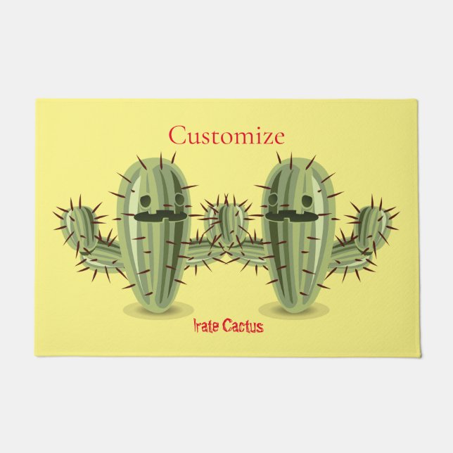 Felpudo Irate Cactus Thunder_Cove (Anverso)