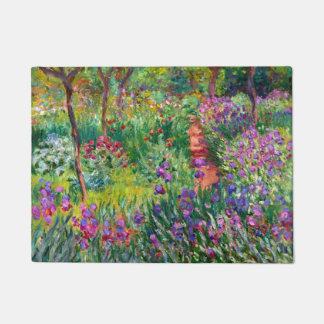 Felpudo Iris Garden at Giverny Monet Bella Artes