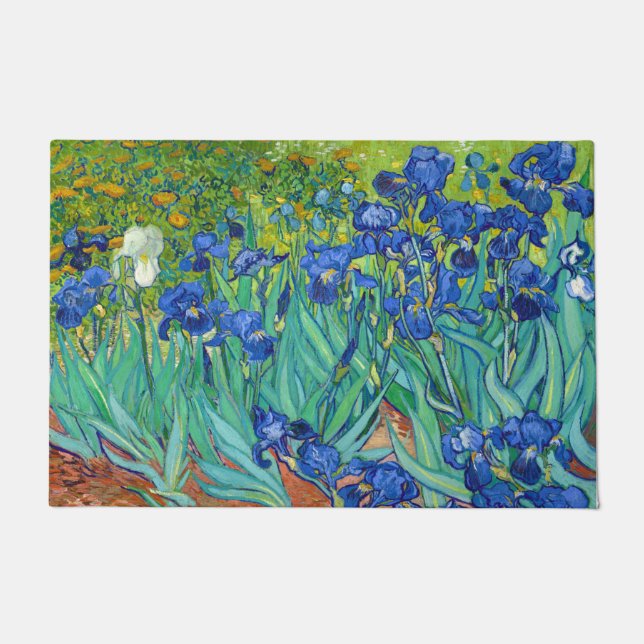 Felpudo Irises, Vincent van Gogh (Anverso)