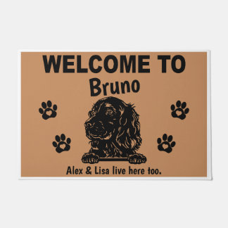 Felpudo Irish Red Setter Personalized Door Mat Doormat