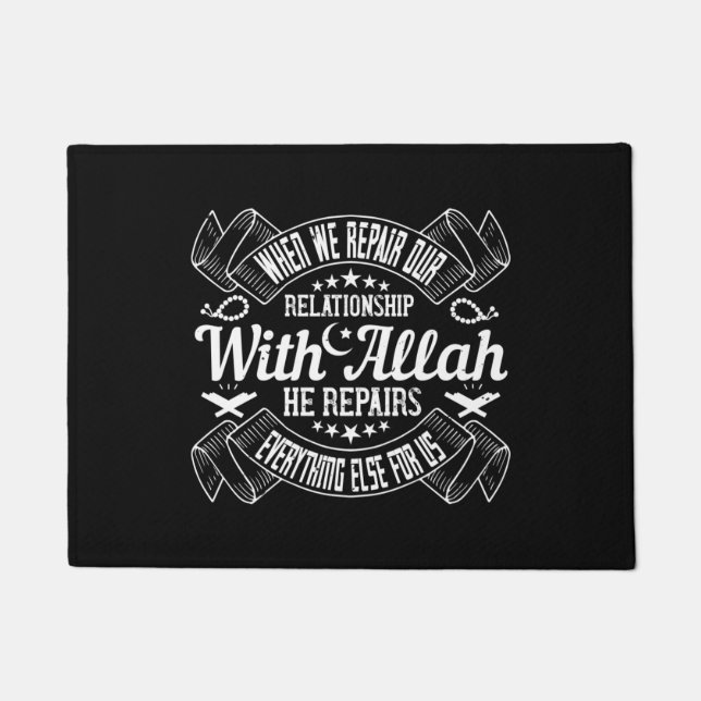 Felpudo Islam - Reparen su relación con Alá (Anverso)