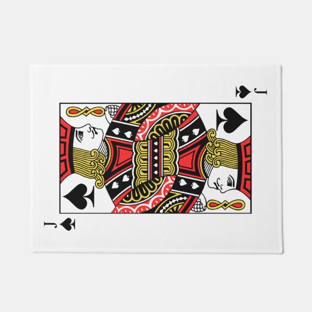 Felpudo Jack de espadas (Anverso)