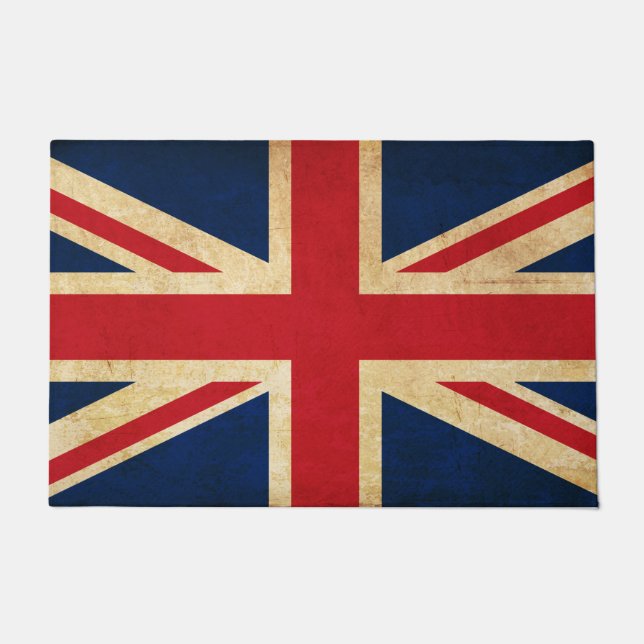 Felpudo Jack de la Unión de Bandera del Reino Unido (Anverso)