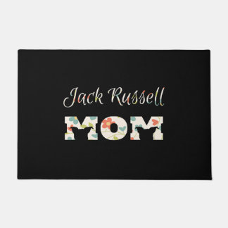 Felpudo jack russell mamá mujeres de manga larga