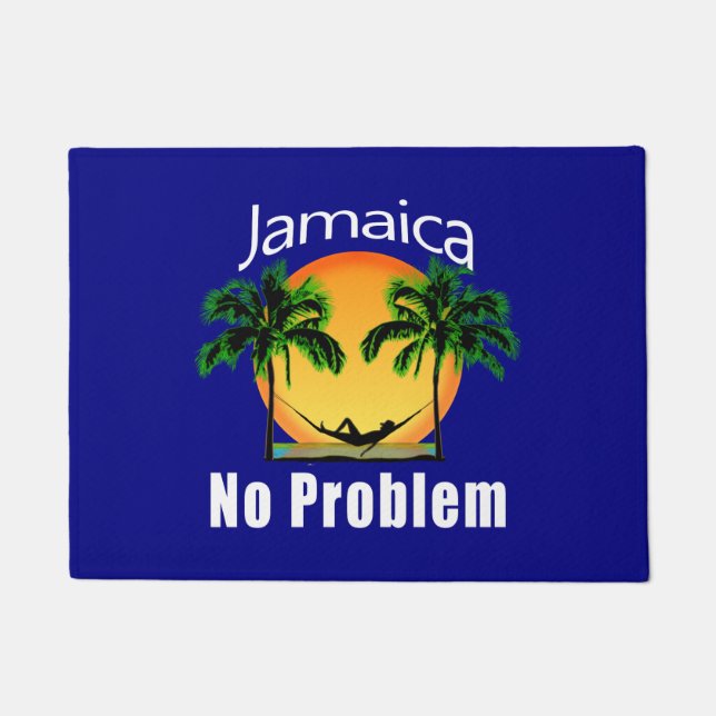 Felpudo Jamaica ningún problema (Anverso)