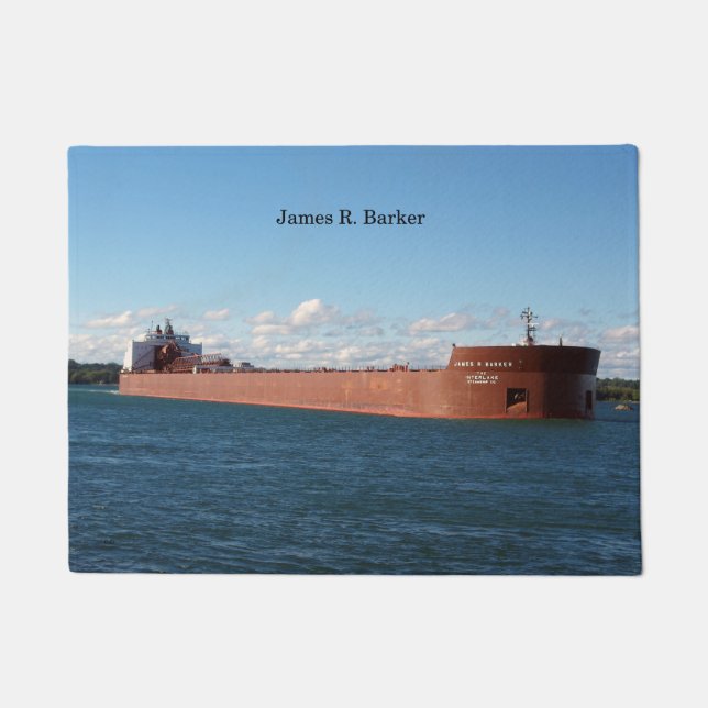 Felpudo James R. Barker door mat (Anverso)