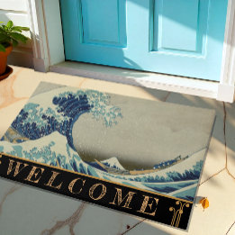 Felpudo Japón, Gran Ola frente a Kanagawa Alfombra, Katsus