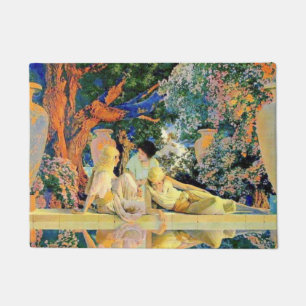 Felpudo Jardín De Alá De Maxfield Parrish