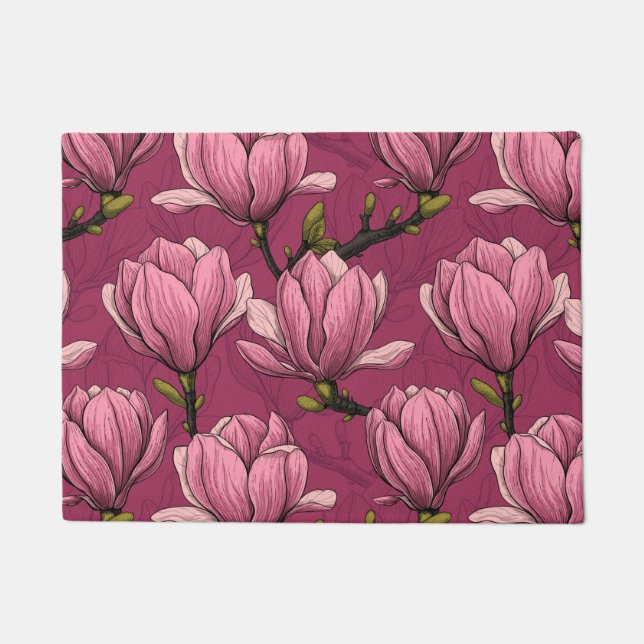 Felpudo Jardín de Magnolia (Anverso)