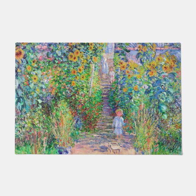 Felpudo Jardín del artista, Monet (Anverso)
