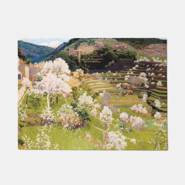 Felpudo Jardín en terraza en Mallorca (por Santiago Rusiño (Anverso)