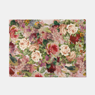 Felpudo Jardín Rosa en Mayo Collage victoriano