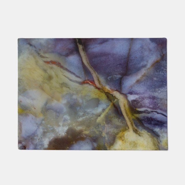 Felpudo Jasper violeta (Anverso)