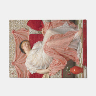 Felpudo Jazmín (Hermosa joven mujer dormida)