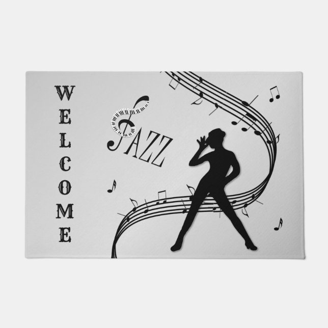 Felpudo Jazz Dance Silver (Anverso)