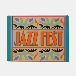 Felpudo Jazz Fest añadir nombre o dirección