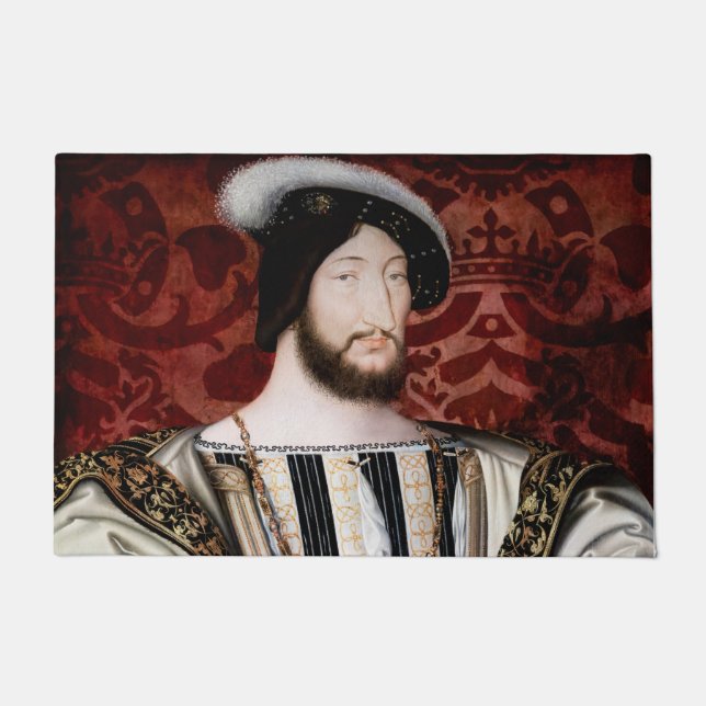 Felpudo Jean Clouet - Francois I, Rey de Francia (Anverso)