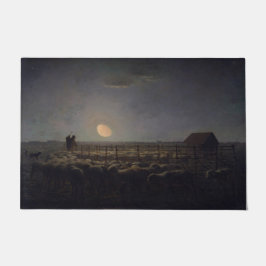 Felpudo Jean-Francois Millet - Sheepfold, luna 1860