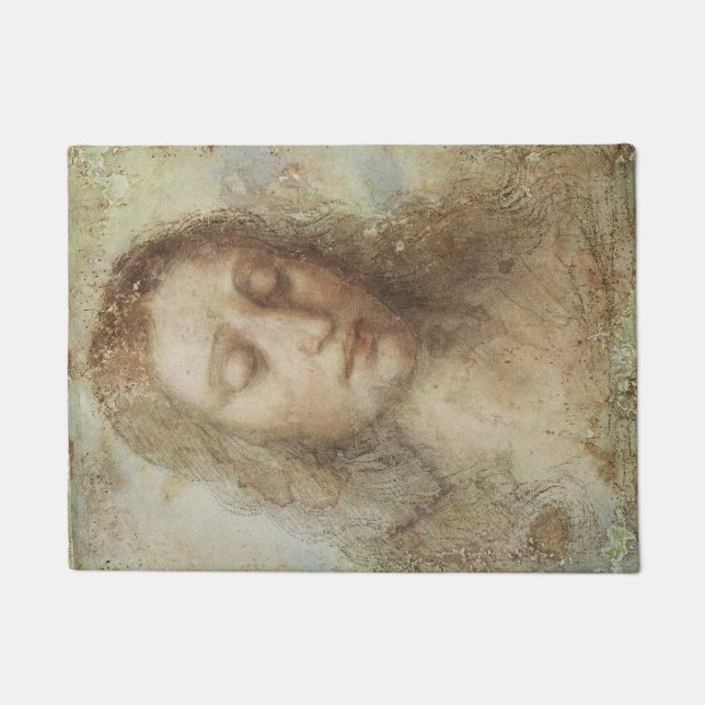 Felpudo Jefe de Cristo (Cristianismo) (Leonardo da Vinci) (Anverso)