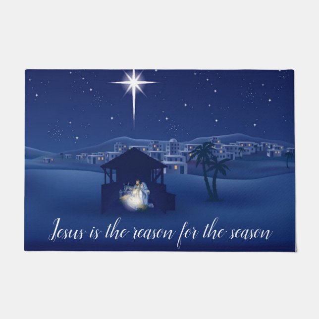 Felpudo Jesús es la razón (Anverso)