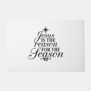 Felpudo Jesús Es La Razón De La Temporada De Navidad 