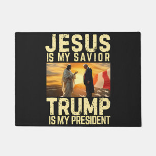 Felpudo Jesús Trump - Jesús es mi Señor Salvador