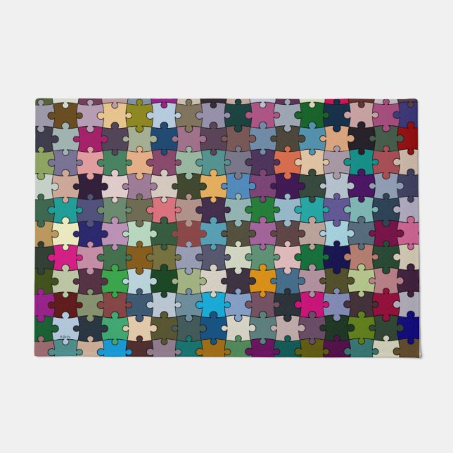 Felpudo Jigsaw Doormat (Anverso)