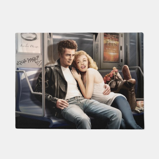 Felpudo Jinetes 2 del subterráneo (Anverso)