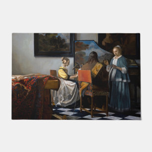Felpudo Johannes Vermeer - El concierto