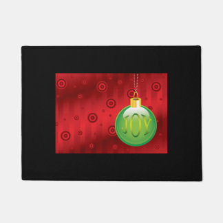 Felpudo Joy Holiday Tree Ornament Design Navidades