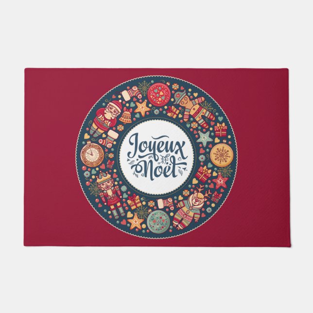 Felpudo Joyeux Noel Doormat (Anverso)
