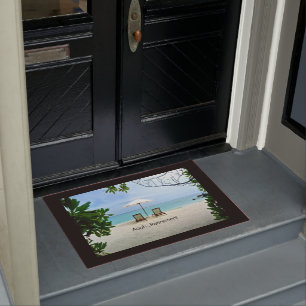 Felpudo Jubilación, diseño popular.