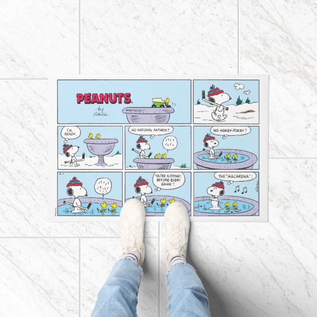 Felpudo Juego de hockey Snoopy & Friends (Interior)