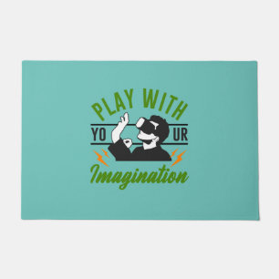 Felpudo Juego de regalos de jugador con tu imaginación