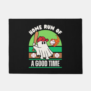 Felpudo Jugador de béisbol fantasma Halloween