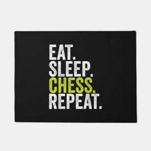 Felpudo Jugador de repetición de ajedrez Sleep Jugador de