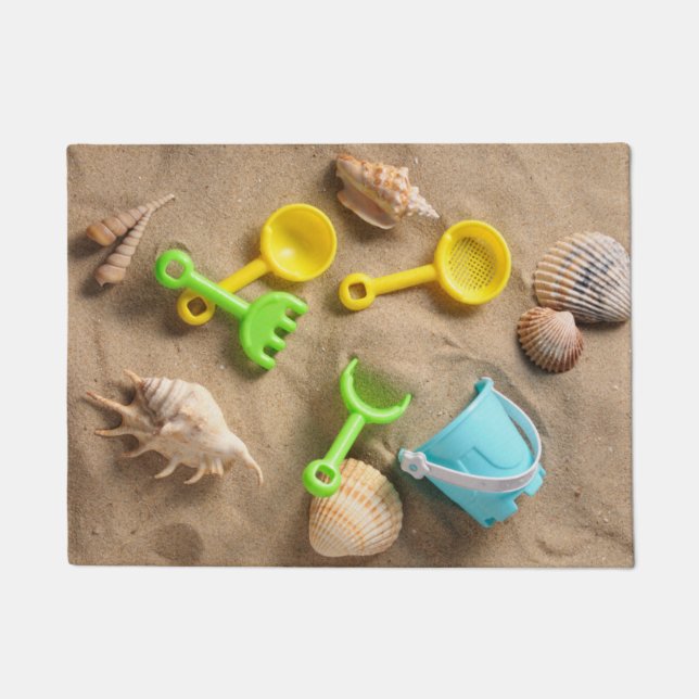 Felpudo Juguetes de la playa (Anverso)