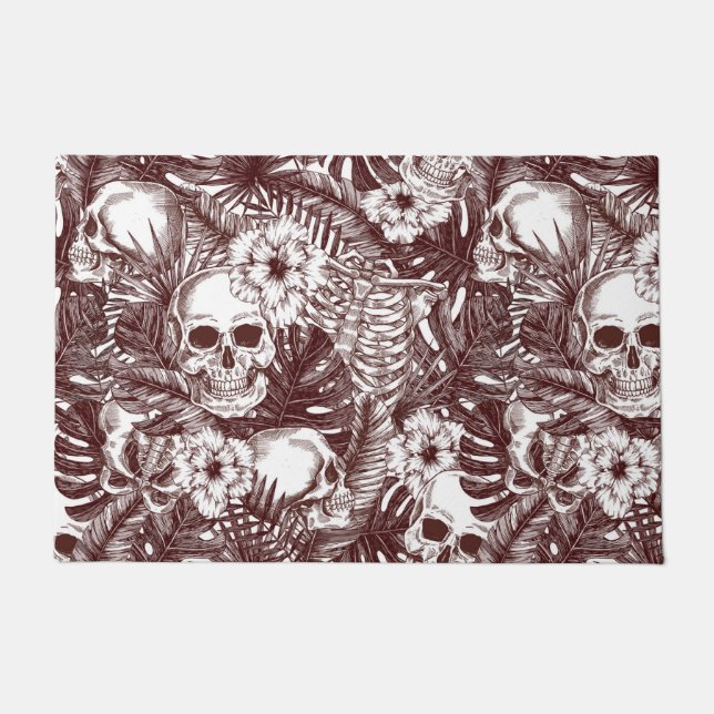 Felpudo Jungle Skulls Doormat (Anverso)