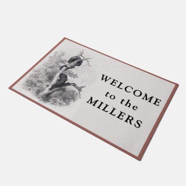 Felpudo Karl Bodmer - Les Ours The Bears (Angular)