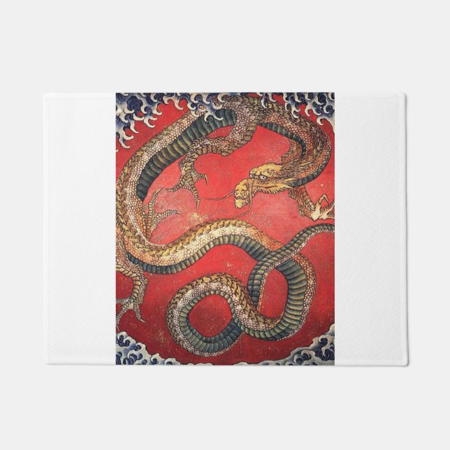 Felpudo Katsushika Hokusai (Anverso)