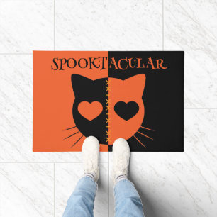 Felpudo Kawaii Creepy Cute Gato Spooktacular Halloween