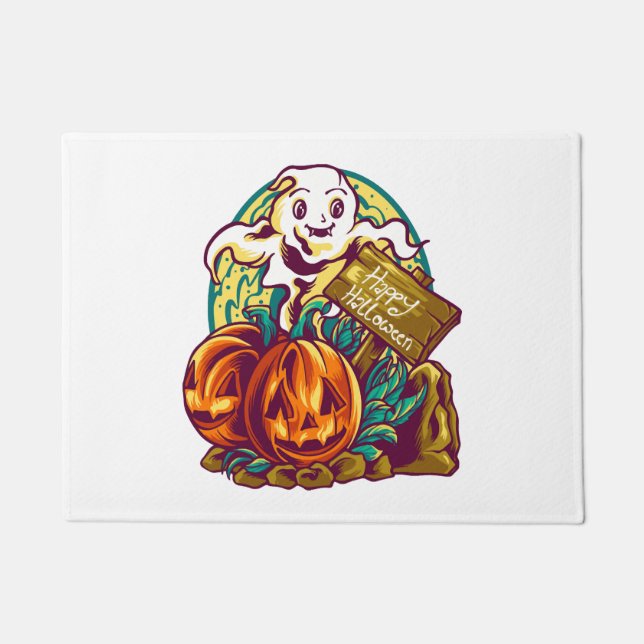 Felpudo kawaii halloween (Anverso)
