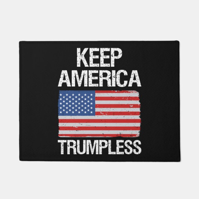 Felpudo Keep America Trumpless III (Anverso)