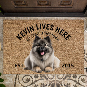 Felpudo Keeshond Personalizado Doormat Lover