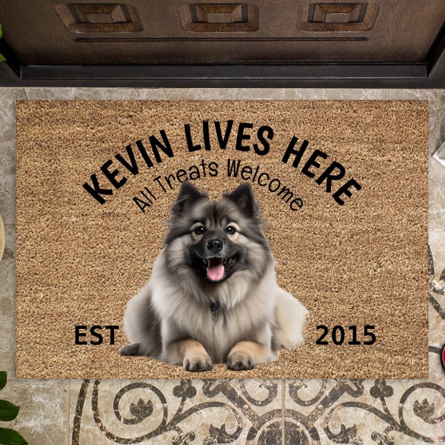 Felpudo Keeshond Personalizado Doormat Lover (Subido por el creador)