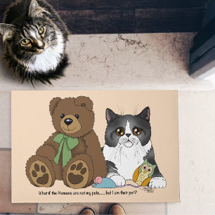 Felpudo Kitty Not Mascota