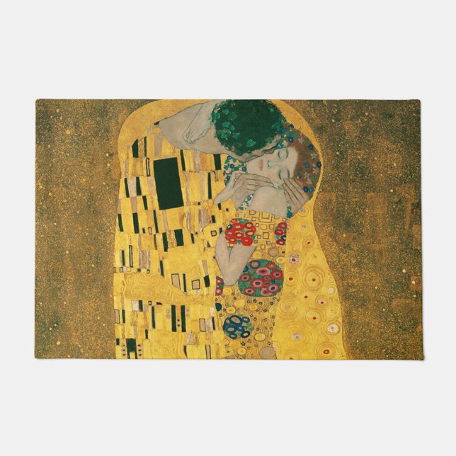 Felpudo Klimt // La pintura de besos (Anverso)