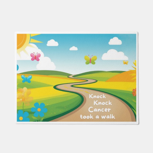 Felpudo Knock, Knock Artsy Doormat (Anverso)