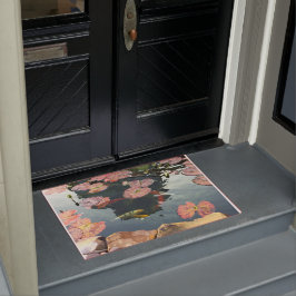 Felpudo Koi y Waterlily Pads Door Mat